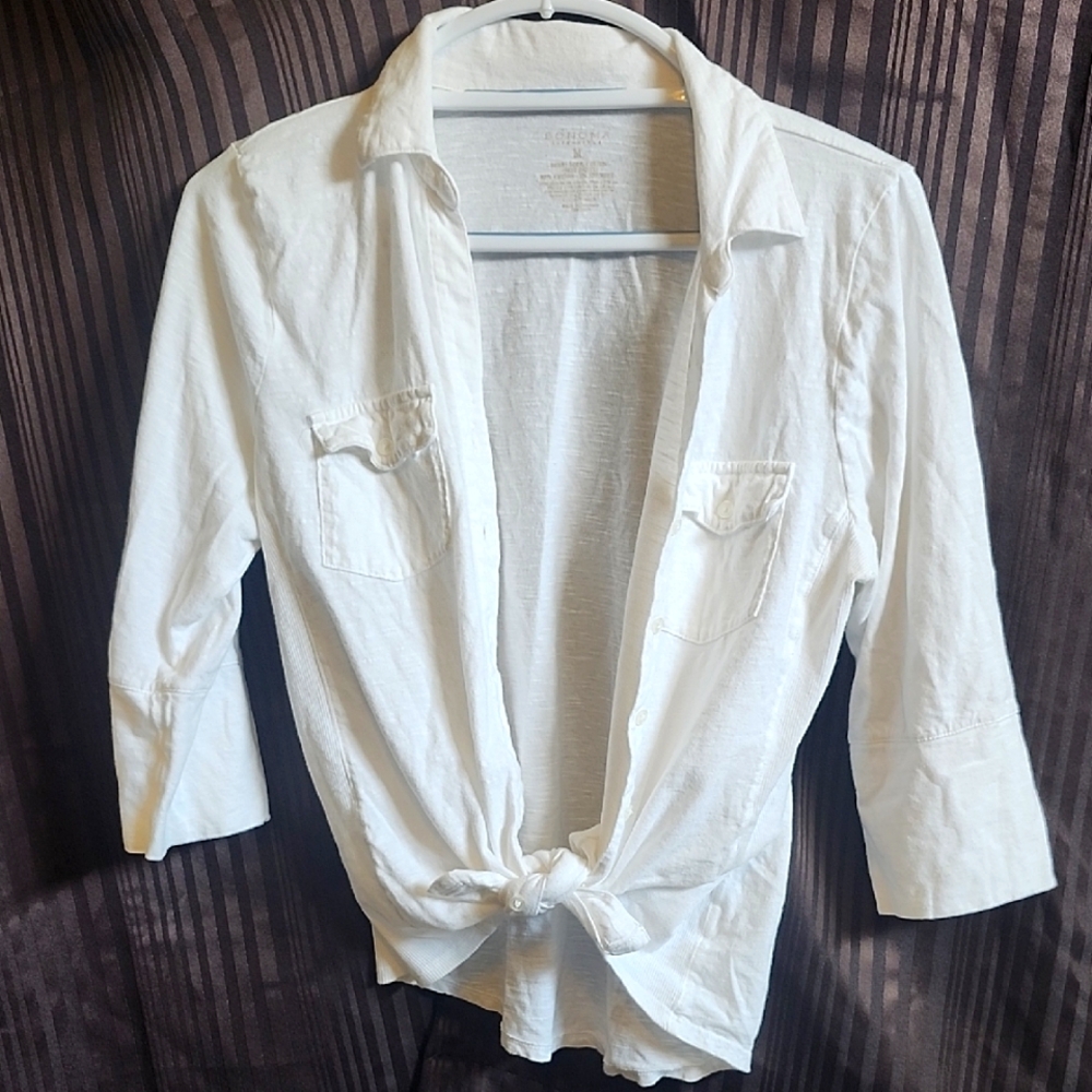 Whitesonoma Medium Button-Up Shirt